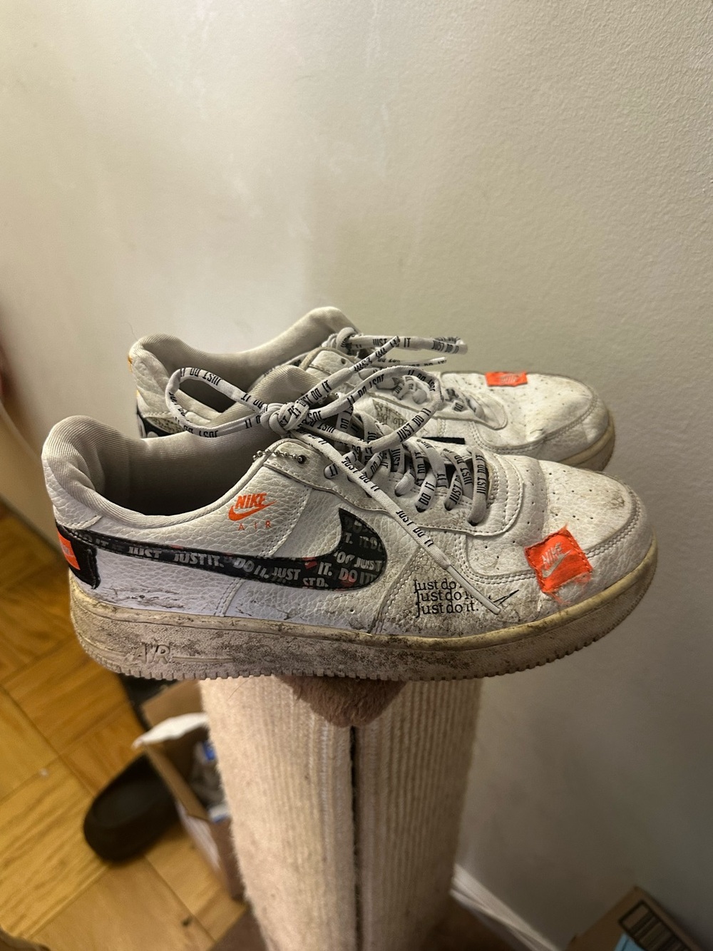 Old Nike Well-Worn Sneakers